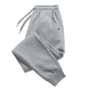 Otoño Invierno pantalones de chándal de cintura alta para hombres/mujeres cómodo marca entrenamiento Jogging pantalones para correr Casual Streetwear chándal - Product Image 5