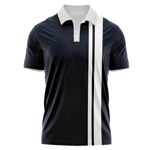 Vêtements de sport décontractés de haute qualité pour hommes Polos Logo de broderie personnalisé Prix bas Made in VN - Product Image 3