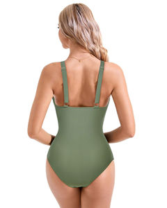 กางเกงออกกำลังกายชายหาดคุณภาพสูงสำหรับผู้หญิง เอวสูง ยืดหยุ่น ผลิตจากโพลีเอสเตอร์/ไนลอน แห้งเร็ว ระบายอากาศได้ดี รับผลิตแบบ OEM ODM พร้อมสกรีนโลโก้ตามสั่ง - Product Image 2