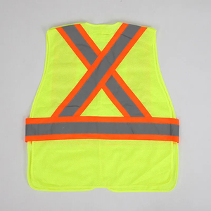 Gilet de travail respirant personnaliser les vêtements de travail de protection en plein air gilet de sécurité des travailleurs de la construction en gros gilet multi-poches - Product Image 3