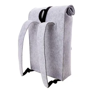 Sac à dos promotionnel durable CreaFelt RPET pour le merchandising - Product Image 5