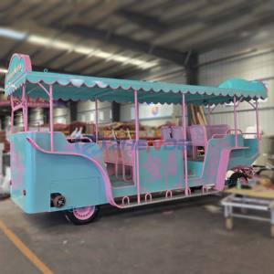 Transport spécial Mariage Transport touristique électrique Nice Electric Horseless Carriage Jaunting caravane - Product Image 2