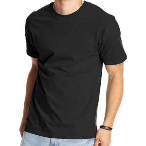 เสื้อยืดผ้าฝ้ายโอเวอร์ไซส์สำหรับผู้ชายแบบปรับแต่งได้พร้อมป้ายพิมพ์โลโก้งานปักและสวมใส่สบายสำหรับฤดูร้อน - Product Image 4