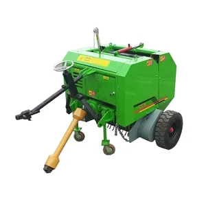 Wholesale Price Supplier of Round Baler Tractor Straw Hay Round Baler With Wheel With Fast Shipping