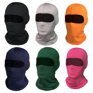Cagoule intégrale multicolore de qualité supérieure écran solaire en polyester personnalisé à séchage rapide pour les motards en montagne couleur unie - Product Image 1