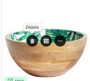 Wooden Tripod <b>Bowl</b> with Vibrant Yellow Enamel Bird Design Perfect for <b>Snacks</b> Decor Stylish Durable Ideal for Modern Homes - Product Image 6