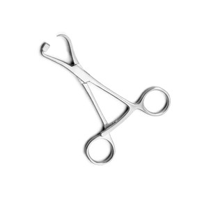 Vente en gros Ensemble d'instruments chirurgicaux manuels de 13.5cm Pinces de maintien d'os courbées et pointues avec logo personnalisé en acier Prix d'usine - Product Image 6