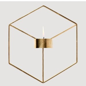 Candelabro de Metal de Estilo Contemporáneo con Acabado Elegante para Mesa, Estante y Decoración de Interiores del Hogar - Product Image 6