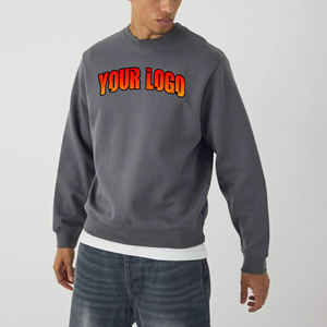 Nouveau arrivé 2025 100% coton hommes personnalisé DTF imprimé Logo lourd 500% GSM hiver sweats à capuche coupe surdimensionnée polaire - Product Image 1