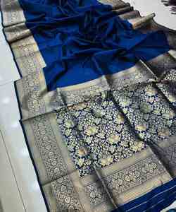 ยังคงมีสไตล์และสะดวกสบายด้วย sarees ที่มีแขน3/4ที่ให้ความสะดวกในการเคลื่อนไหวและ choli ที่เก๋ไก๋ - Product Image 4