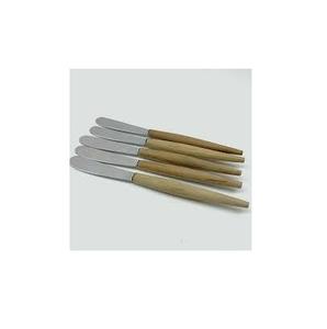 Xyj couteau à beurre en acier inoxydable, de haute qualité pour les ustensiles de cuisine et logo personnalisé couteau à beurre en bois, manche en bois - Product Image 4