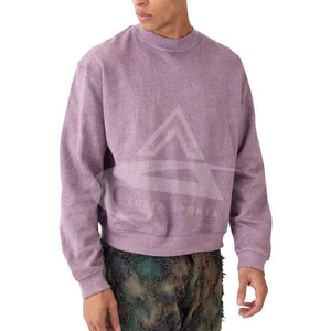 Sudaderas de Alta Calidad, Tejido Grueso, Lavado Ácido, con Impresión Digital y Logotipo Personalizado, Ropa de Invierno - Product Image 1