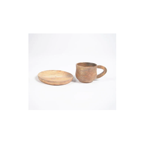 Posavasos de madera ecológico para taza de té, posavasos de piedra, juego de posavasos para bebidas con grabado, caja de regalo de forma redonda con soporte, gran oferta - Product Image 1