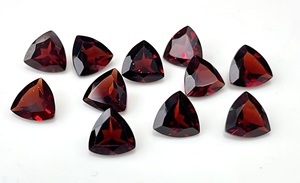 โกเมนธรรมชาติล้านล้านเหลี่ยมเพชรพลอย6มม.-โกเมนสีแดงหลวมคุณภาพสูง - Product Image 3