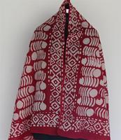 Pareo de una Pieza Ligero y Ecológico, Estampado a Mano con Múltiples Diseños, Ropa de Playa, Venta Caliente