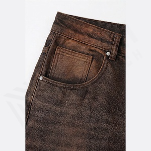 Pantalones Vaqueros con Logotipo Personalizado al por Mayor, Pantalones Casuales de Alta Calidad, Anchos, Holgados, Deportivos, para Hombre, Personalizados al por Mayor - Product Image 5
