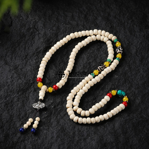 Tasbih Mala de Hueso Premium, Hecho a Mano, Moderno, Cuentas de Oración Islámicas, Unisex, para Adoración, Meditación, Devoción Diaria, Regalo - Product Image 2