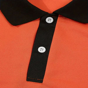 เสื้อโปโลแขนสั้นของผู้ชายเสื้อโปโลคอปกขนาดพอดีตัว - Product Image 4