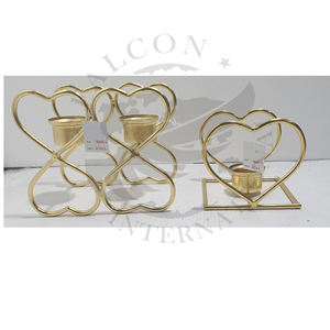 Pilar 3 brazos hierro té luz vela titular para el hogar sala de estar fiesta boda Mesa decorativa - Product Image 3