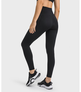 Gym <b>Leggings</b> Pants Women's Pants & Trousers Activewear Fitness Yoga Elastic Waist, Yoga <b>Leggings</b> With <b>Pockets</b> - Product Image 5