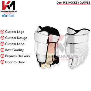 Gants de hockey sur glace OEM ODM, conception de logo personnalisé, expédition rapide, gants de hockey sur glace OEM directs d'usine, rembourrage souple, haute durabilité - Product Image 6