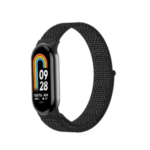 Lot de 5 bracelets de montre intelligents noirs pour XIAOMI Band 8/9 Bracelet de montre de remplacement confortable Boucle de sport à dégagement rapide - Product Image 3