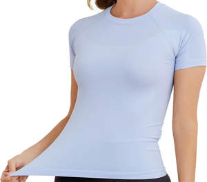 Camiseta de Cuello Redondo 100% Algodón, Transpirable, de Secado Rápido, para Hombre, Corte Holgado, Casual, Manga Corta, 200g, Tejido Grueso, Estampado en Serigrafía - Product Image 1