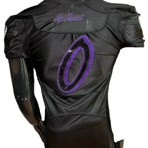 2025 maillot de Football américain personnalisé pantalon respirant attirail sergé broderie courte grande taille usine Pakistan vraies photos vidéo - Product Image 1