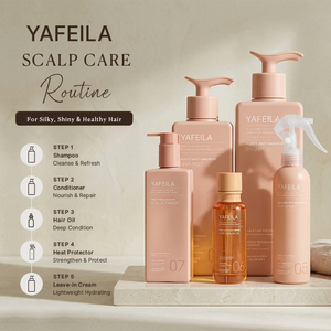 Collection Yafeila Witch Hazel pour le soin du cuir chevelu et des cheveux, shampooing vegan anti-chute de cheveux à l'huile de romarin pour tous types de cheveux - Product Image 2