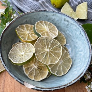Vente en gros tranche de citron vert séché sans sucre naturel sain anneau de citron sec tranches d'agrumes déshydratés - Product Image 6