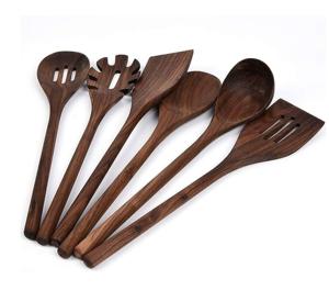 Ustensiles à salade faits à la main, écologiques, compatibles lave-vaisselle, pour la cuisine à domicile, fabriqués en Inde - Product Image 3