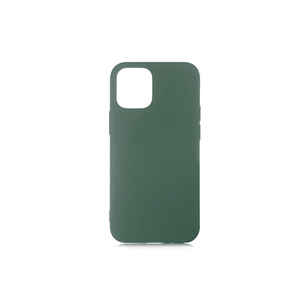 Étui en silicone liquide vert foncé ATA LSR Premium pour iPhone 12 Pro, coque de protection antichoc en silicone souple A53, coques arrière Max - Product Image 1