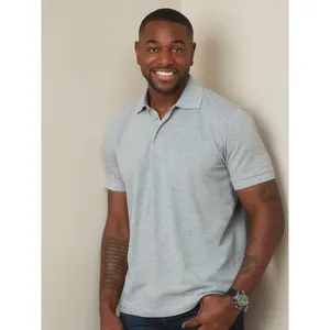 Chemises polo promotionnelles personnalisées Lux pour le merchandising - Product Image 1