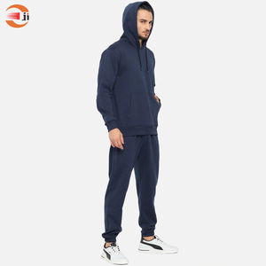 Streetwear à la mode personnalisée pour hommes, survêtement en coton, sweat à capuche de marque personnalisée, survêtements avec fermeture à la taille élastique, survêtements de jogging pour hommes - Product Image 2