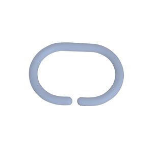 Lot de 12 anneaux de rideau de douche MSV en bleu - Product Image 1