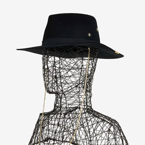Premium Wool <b>Hat</b> Stylish Spiders Fedora <b>Hat</b> - Crafted From 100% Wool, Made in Italy - Perfect for Elevating Elegant Outfits - Product Image 1
