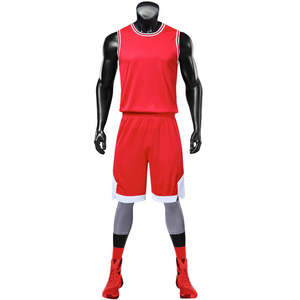 Maillots de basket-ball d'été en gros |   Vêtements de sport d'équipe personnalisés en maille respirante sans manches 100% polyester Couleurs personnalisées Logo - Product Image 2
