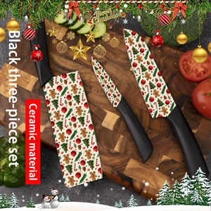 Couteau de chef artisanal, couteau pliant, lame en céramique, manche en plastique, pour la cuisine, haute qualité, en stock, livraison rapide - Product Image 4