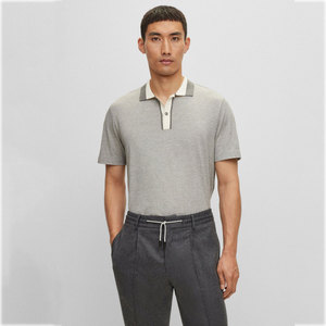 Cusomized Logo Hombres Polo Camisetas 100% Algodón Alta Calidad Transpirable con Logo Personalizable Etiqueta Privada Precio Competitivo - Product Image 4