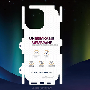 Película Protectora de Hidrogel TPU de Diamante Suave de Súper Calidad, Membrana Irrompible a Prueba de Explosiones para iPhone 17 Pro Max <span class=keywords><strong>Air</strong></span> - Product Image 2