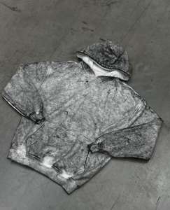 Sweat-shirts à capuche en molleton épais et lourd unisexe, personnalisés en gros, vierges, lavés à l'acide, tie-dye, nouvelle mode, qualité supérieure, fabricant - Product Image 5