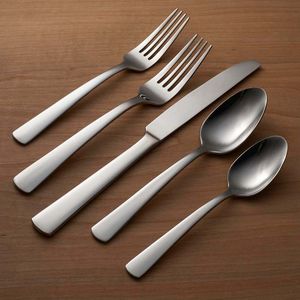 Juego de Cubiertos Modernos y Duraderos de Alta Calidad a Precio de Fábrica, Juego de Cuchillos y Tenedores de Acero Inoxidable Personalizado para Hotel, Cubiertos para Restaurante - Product Image 1