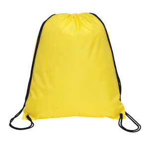 Waterproof Nylon Drawstring Bag with Printed Design Canvas <b>Material</b> for Shopping - Product Image 2
