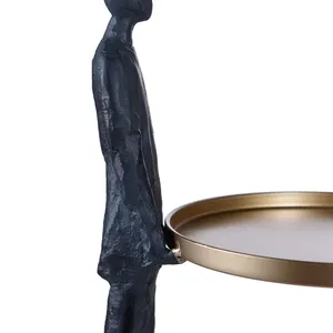 รูปปั้นแกะสลักรูปม้าทำจากอลูมิเนียมชุบทองแบบโมเดิร์นขัดเงาสำหรับห้องเรียน Zahid exports - Product Image 4