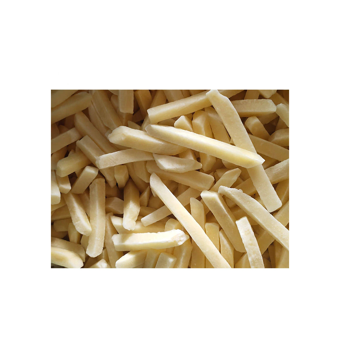 Frozen Potato Chips Wholesale Bag Frozen French Fries IQF frozen fries frozen pre fried potato french fries