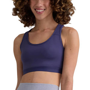 Sujetador deportivo para mujer, entrenamiento, ligero, transpirable, atlético, ropa de gimnasio, compresión de secado rápido, Spandex, entrenamiento, correr, Yoga, sujetador - Product Image 5
