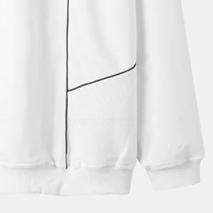 Sweat-shirt à capuche décontracté pour homme, 100 % coton respirant, coupe classique, couleur unie, fabriqué au Pakistan, pour adultes, collection hiver 2025, qualité supérieure - Product Image 5