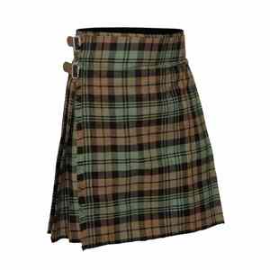 Montre noire patinée Tartan 8 verges tissu acrylique ERHU Kilt hommes tailles personnalisées disponibles traditionnel écossais Tartan en gros - Product Image 2