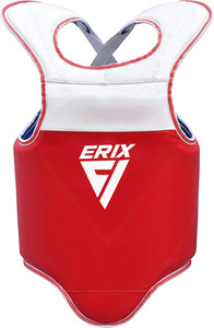 Reversible Taekwondo Chest Guard PU Leather Body Protector for Martial Arts Sparring & <b>Training</b> - Product Image 6