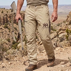Pantalon de chasse léger pour temps chaud 100GSM, personnalisable OEM, vente en gros - Product Image 5